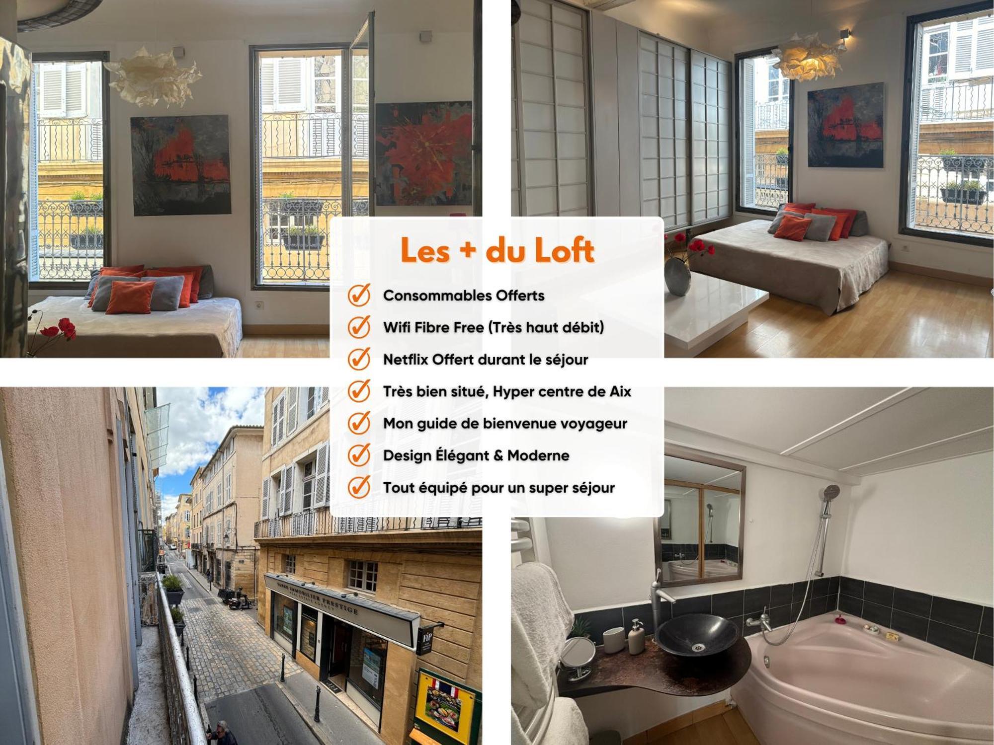 Le Loft Du Matheron Aix-en-Provence Ngoại thất bức ảnh
